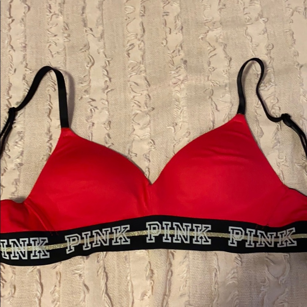 Pink comfy bra